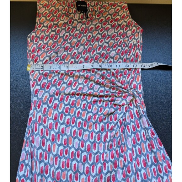 Nic+Zoe Bright Stone Twist Dress Sheath Lined Stretch Size XS - Picture 9 of 13
